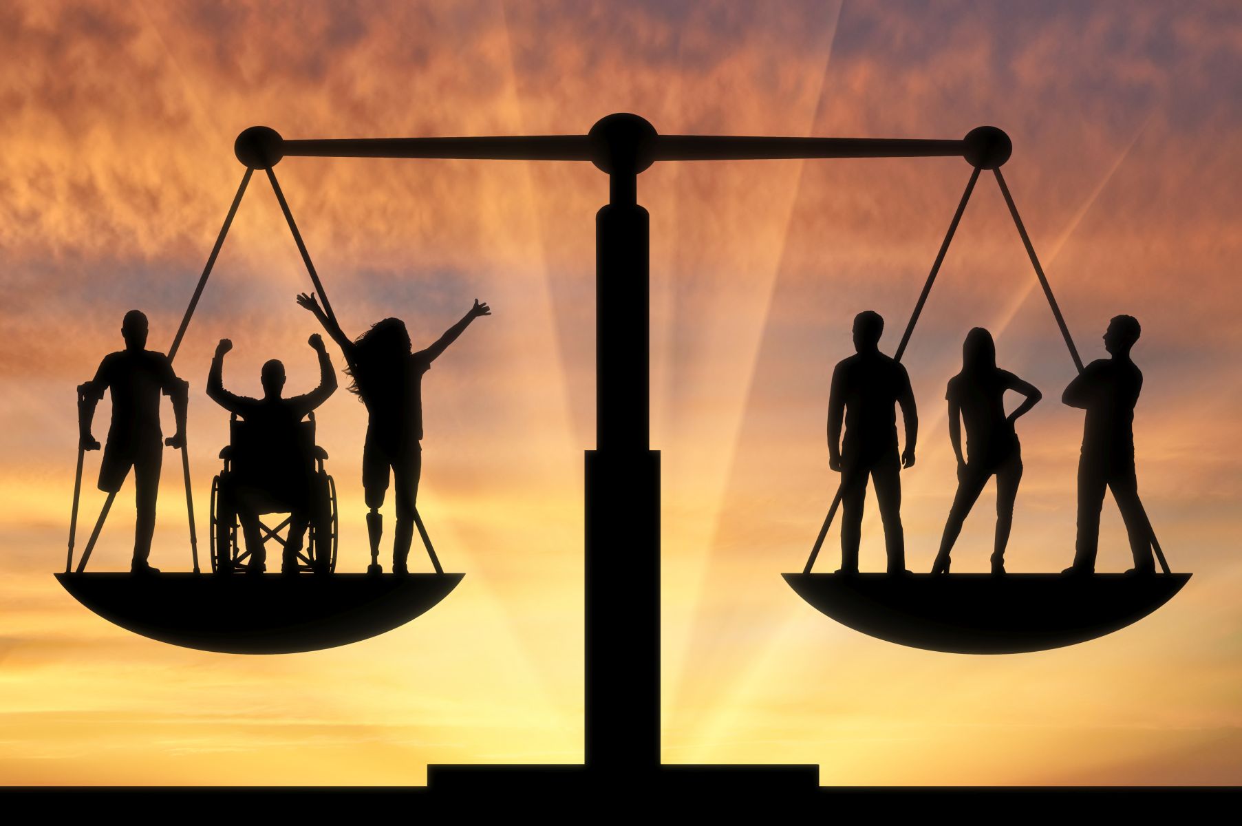 Invalids equal in rights in the balance with healthy people. The concept of social b legal equality of persons with disabilities in society